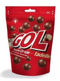 TADELLE 125 GR GOL MILK COATED HAZELNUT DRAGEE*12