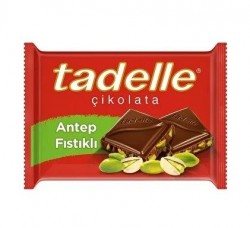 TADELLE 60 GR MILK PISTACHIO CHOCOLATE TABLET*6
