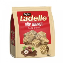 TADELLE 200 GR CUBE WAFER WITH HAZELNUT CREAM*8