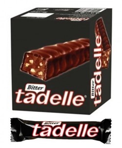 TADELLE 30 GR DARK CHOCOLATE WITH HAZELNUT*20