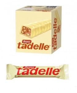 TADELLE 30 GR WHITE CHOCOLATE WITH HAZELNUT*20