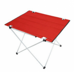 CAMPING TABLE (KM1103) LARGE RED*12