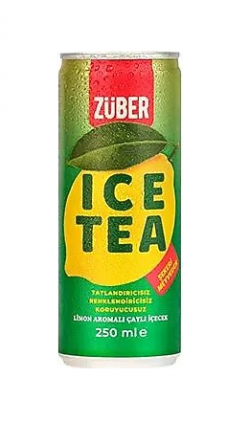 ZÜBER ICE TEA LEMON 250 ML*24