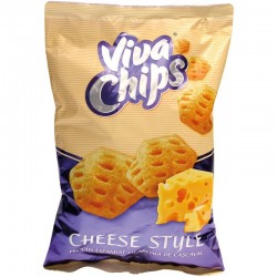 VIVA CHIPS CHEESE ( CASCAVAL) 100GR 1X20PCS