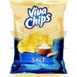 VIVA CHIPS SALT (SARE) 100GR 1X20PCS